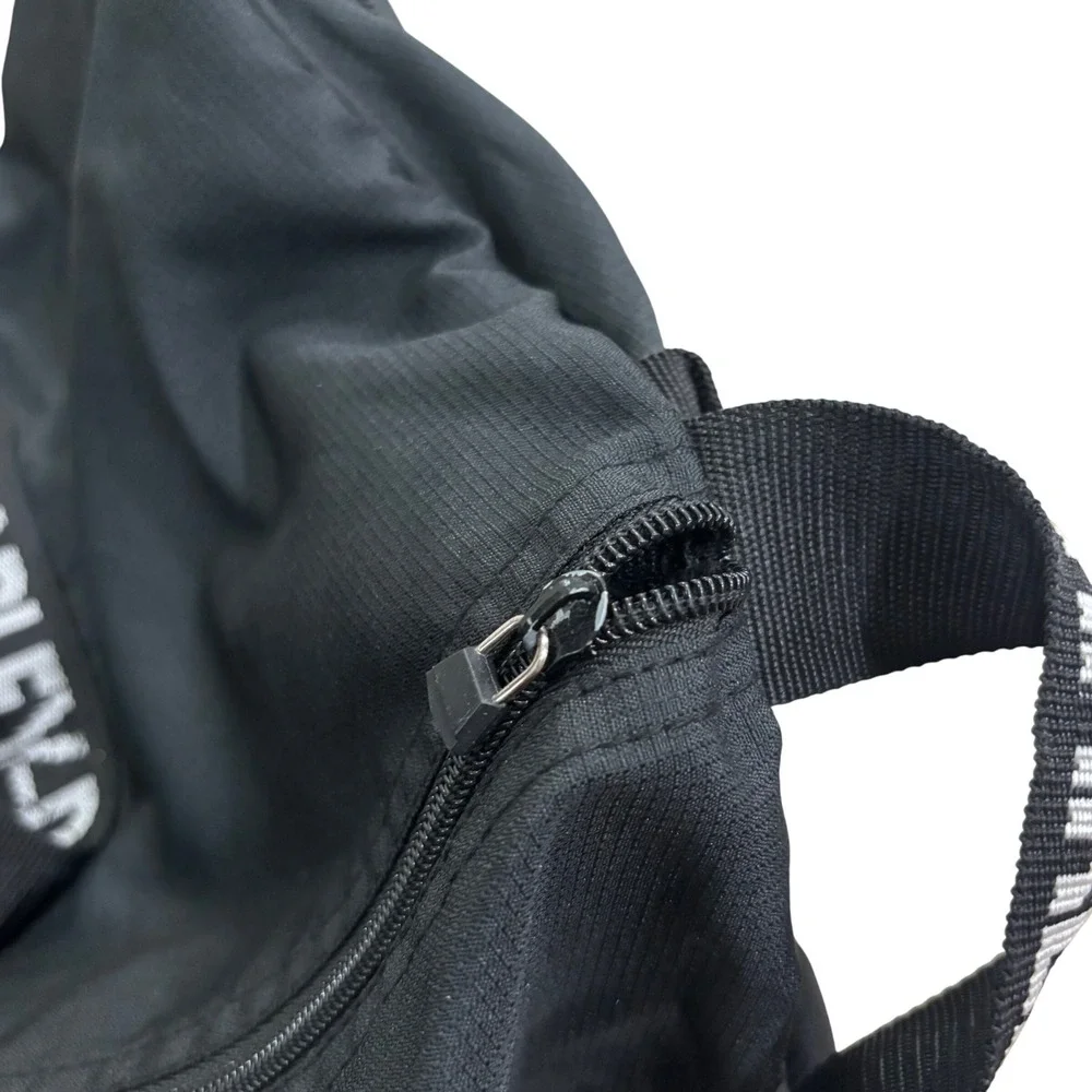 Harley-Davidson Packable Duffle Bag Black Logo Travel Gym Bag